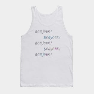 Bonjour! Bonjour! Tank Top